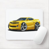 2010-12 Camaro Yellow-Black Car Muismat (Met muis)