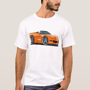 2010-12 Corvette Oranje converteerbaar T-shirt