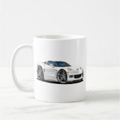 2010-12 Corvette White Car Koffiemok (Links)