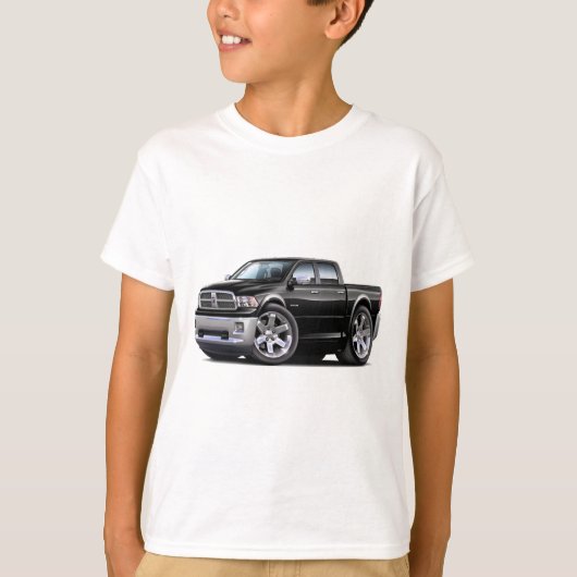 2010-12 Ram Dual Black Truck T-shirt (Voorkant)