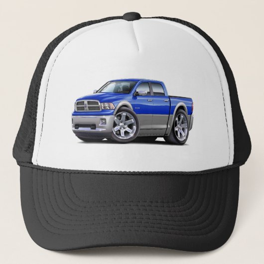 2010-12 Ram Dual Blue-Grey Truck Trucker Pet (Voorkant)