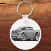 2010-12 Ram Dual Silver Truck Sleutelhanger (Voorkant)