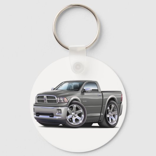 2010-12 Ram Grey Truck Sleutelhanger (Voorkant)