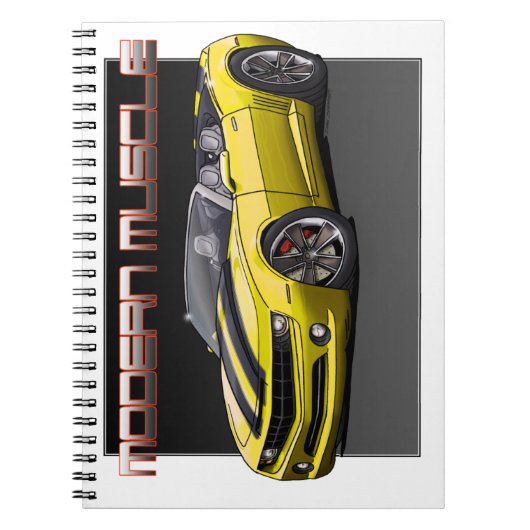 2010-13 Camaro Convt YB Notitieboek (Voorkant)