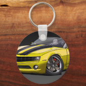 2010-13 Camaro Convt YB Sleutelhanger (Voorkant)
