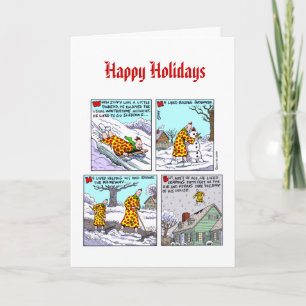 2010-2011 Zippy-kerstkaart Feestdagen Kaart