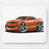 2010-2012 Camaro Oranje auto Muismat (Voorkant)