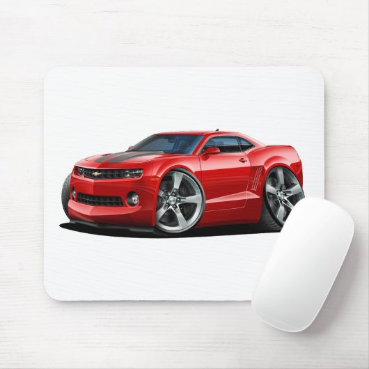 2010-2012 Camaro Red-Grey Muismat (Met muis)