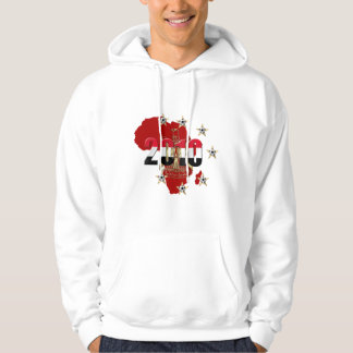 2010 Africa map 7 star 7 times Champions gifts Hoodie