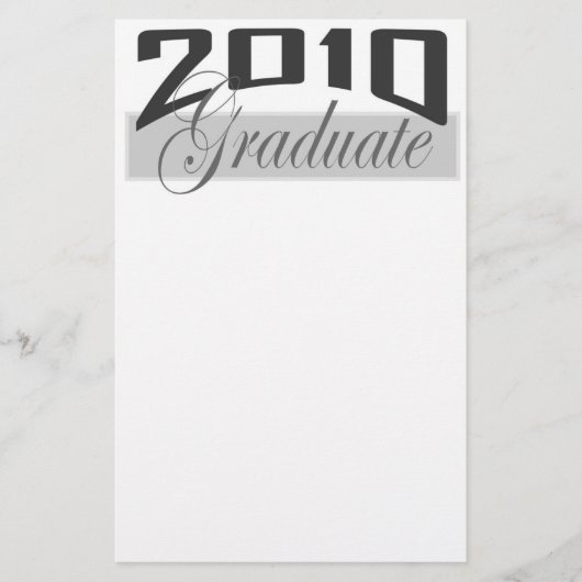 2010 Afstuderen Briefpapier (Voorkant)