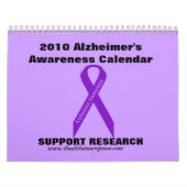 2010 Alzheimer's Awareness Calendar... Kalender (Hoes)