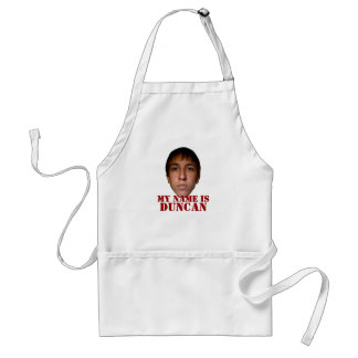 2010 Apron, mijn naam is Duncan Standaard Schort