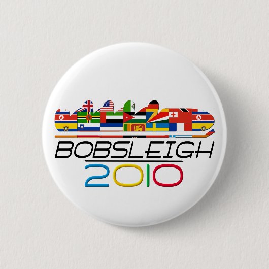 2010: Bobsled Ronde Button 5,7 Cm (Voorkant)