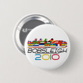 2010: Bobsled Ronde Button 5,7 Cm (Voorkant /achterkant)