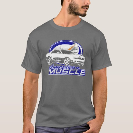 2010 Camaro American Muscle Graphic T-shirt (Voorkant)