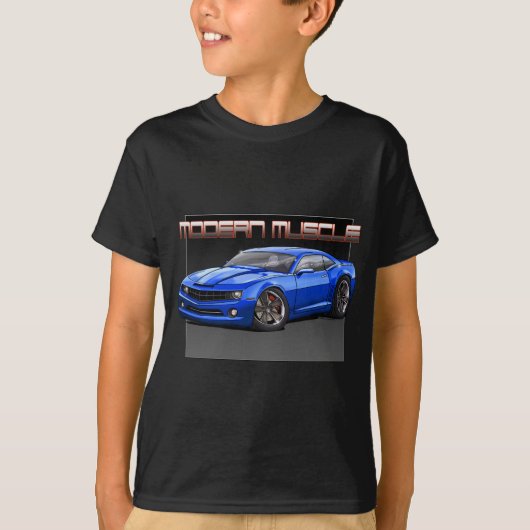 2010_Camaro_Blue T-shirt (Voorkant)