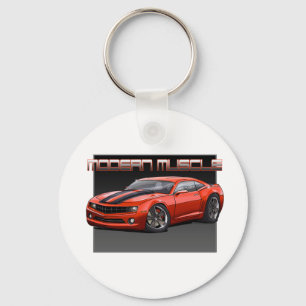 2010_Camaro_Oranje Sleutelhanger