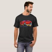 2010 Camaro Red Car T-shirt (Voorkant volledig)
