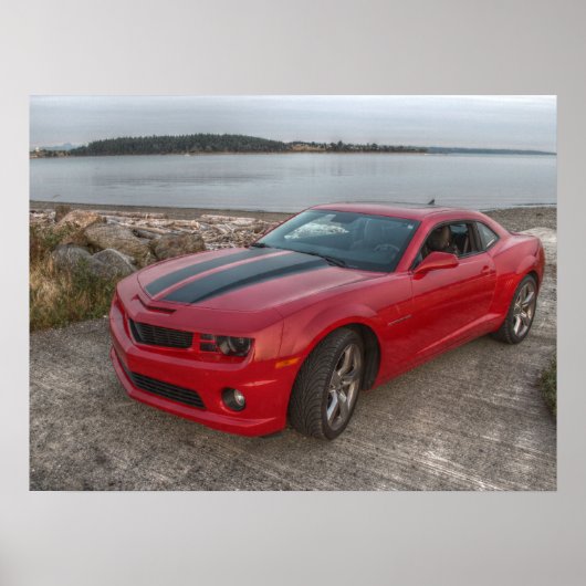 2010 Camaro SS/RS Poster (Voorkant)