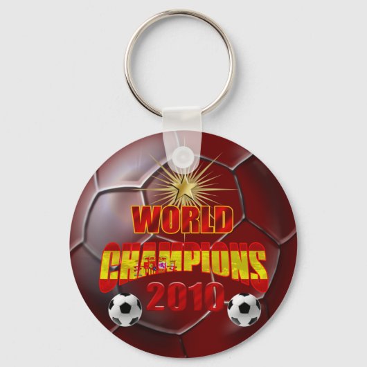 2010 Champions of the world spain Sleutelhanger (Voorkant)