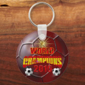 2010 Champions of the world spain Sleutelhanger (Voorkant)