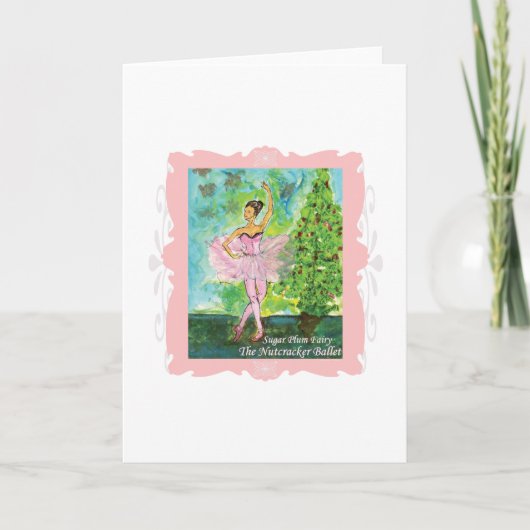 2010 de Fee van Sugarplum van de Uitgave Feestdagen Kaart (Voorkant)