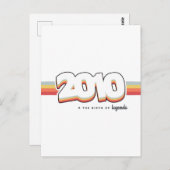 2010 De geboorte van legenden Briefkaart (Voorkant / Achterkant)