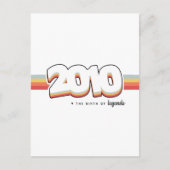 2010 De geboorte van legenden Briefkaart (Voorkant)