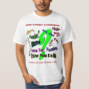 2010 Familie die T-Shirt verzamelt