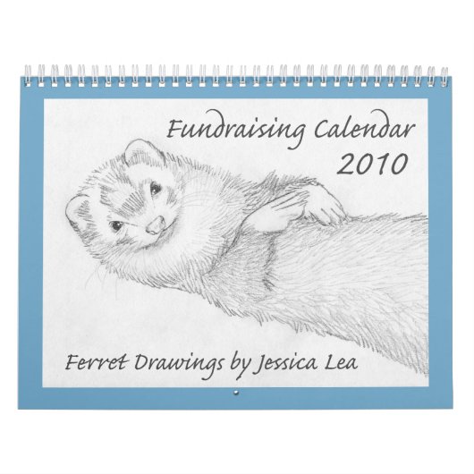 2010 Ferret Fundraising Calendar Kalender (Hoes)