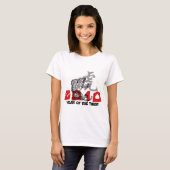 2010 Jaar van het tijgersymbool T-shirt (Voorkant volledig)