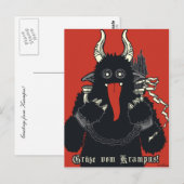 2010 Krampus Briefkaart (Voorkant / Achterkant)