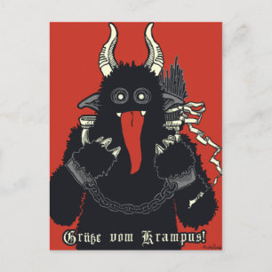 2010 Krampus Briefkaart