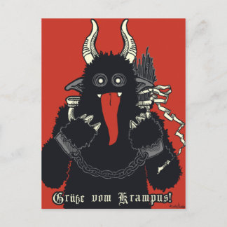 2010 Krampus Briefkaart