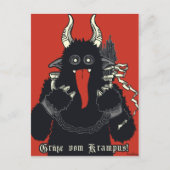 2010 Krampus Briefkaart (Voorkant)