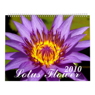 2010 , Lotus Flower Kalender
