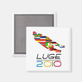 2010: Luge Magneet (Voorkant / Achterkant)