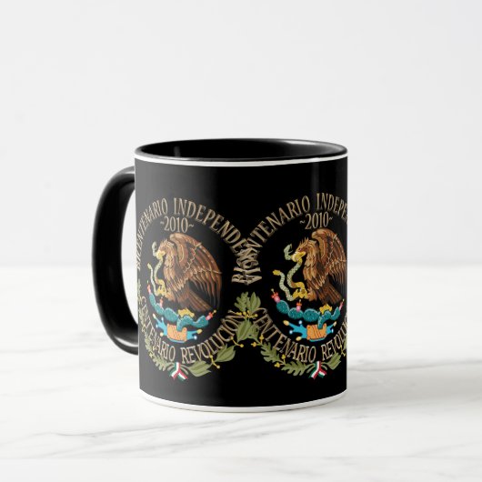 2010 Mexicaanse Onafhankelijkheid/Revolutie Mok (Voorkant links)