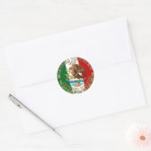 2010 Mexicaanse Onafhankelijkheid/Revolutie Ronde Sticker (Envelop)