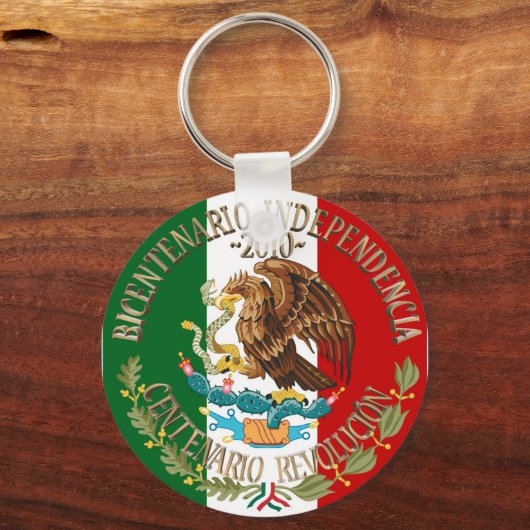 2010 Mexicaanse Onafhankelijkheid/Revolutie Sleutelhanger (Voorkant)