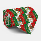 2010 Mexicaanse Onafhankelijkheid/Revolutie Stropdas (Opgerold)