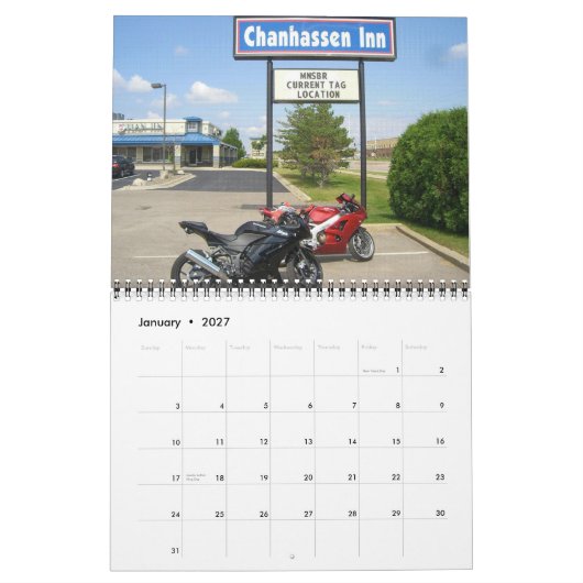2010 MNSBR de Kalender van het Label van de Foto v (Jan 2027)