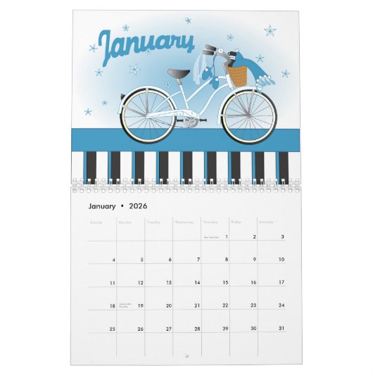 2010 Nieuwe fietsen Kalender (Jan 2026)