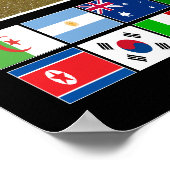 2010 - SA - Wereld Poster (Hoek)