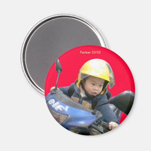 2010 Scooter Magneet (Voorkant / Achterkant)