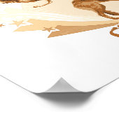 2010 Silkenfest logo Crystal Buckey poster/print Poster (Hoek)