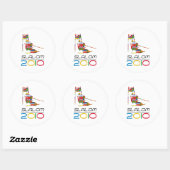 2010: Slalom Ronde Sticker (Vel)