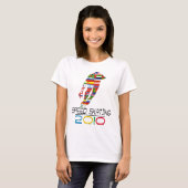 2010: Snelheid schaatsen T-shirt (Voorkant volledig)