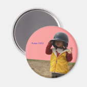 2010 Softball Magneet (Voorkant / Achterkant)