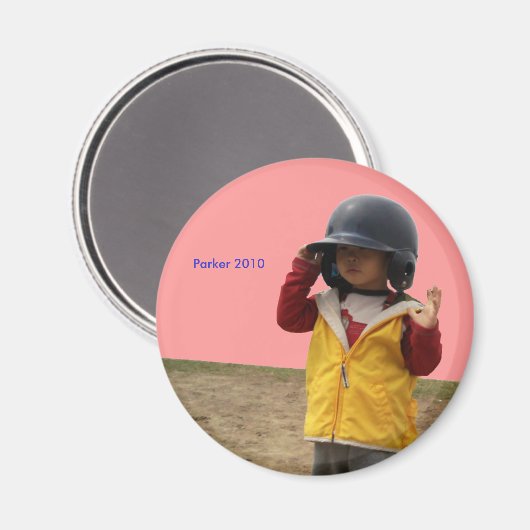 2010 Softball Magneet (Voorkant / Achterkant)